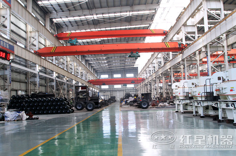 打沙機(jī)生產(chǎn)車間實(shí)景圖